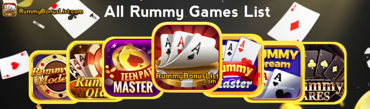 All Rummy App Header Banner